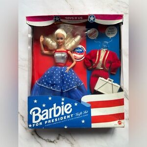Barbie For President Barbie Doll Gift Set